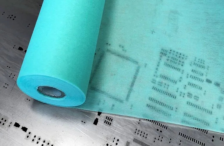 Choosing the Right Under Stencil Wiping Roll for Your SMT Process