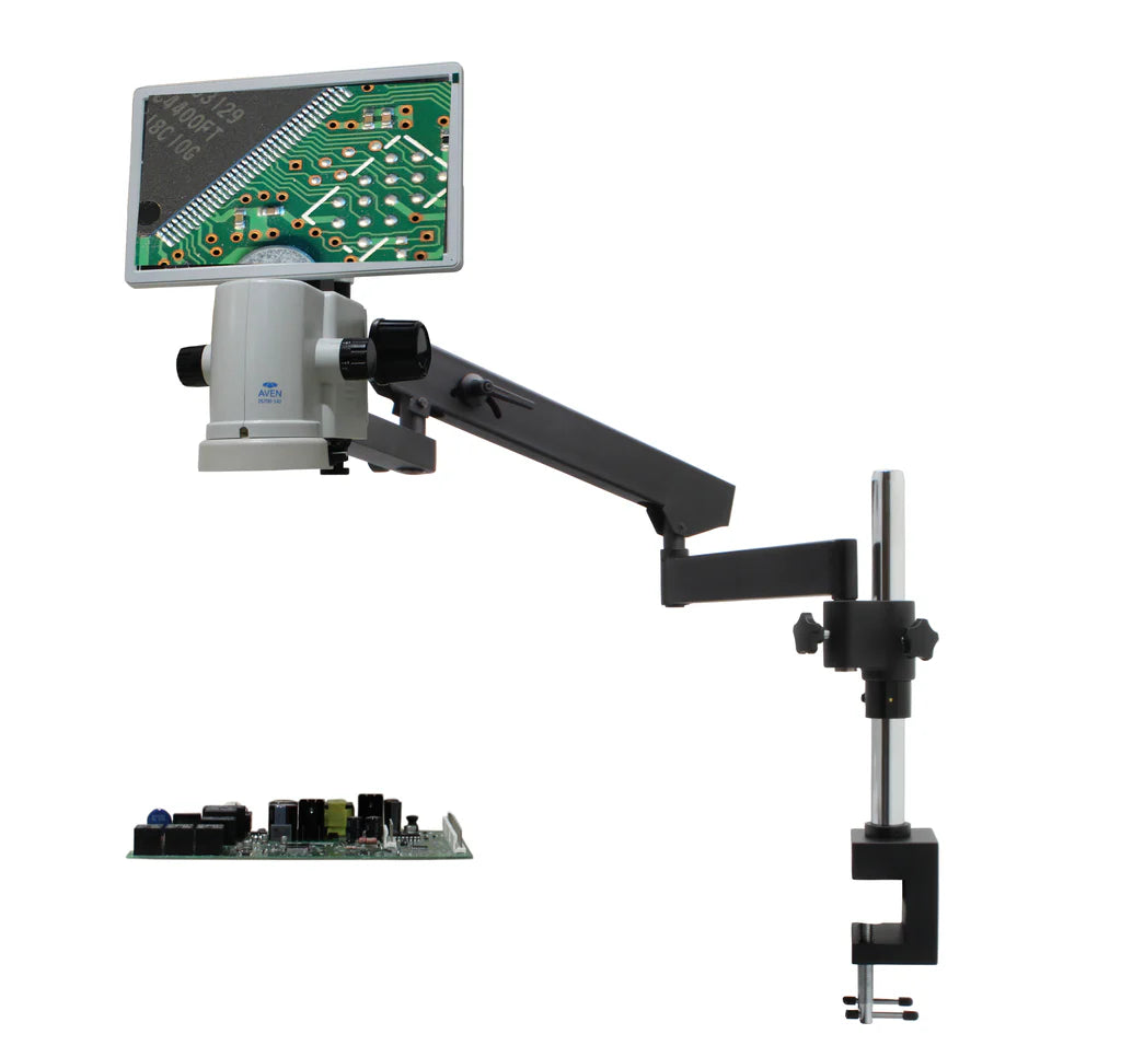 Aven MicroVue Focus Mount With Arbor For Boom Stands, 32mm Opening