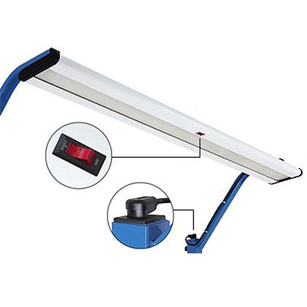 BenchPro Overhead Aluminum LED Lights with Rocker Switch