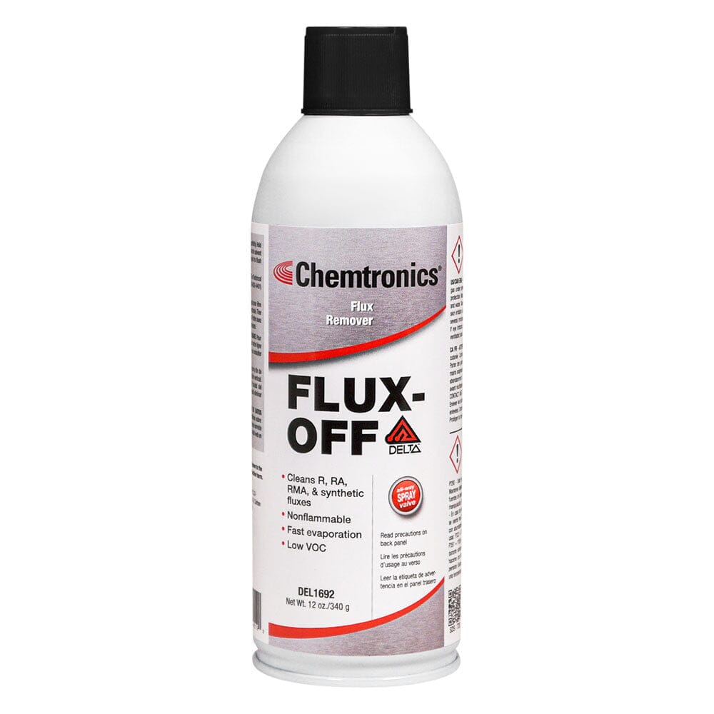 Chemtronics DEL1692 Flux-Off Delta™ Flux Remover, 12 oz Aerosol