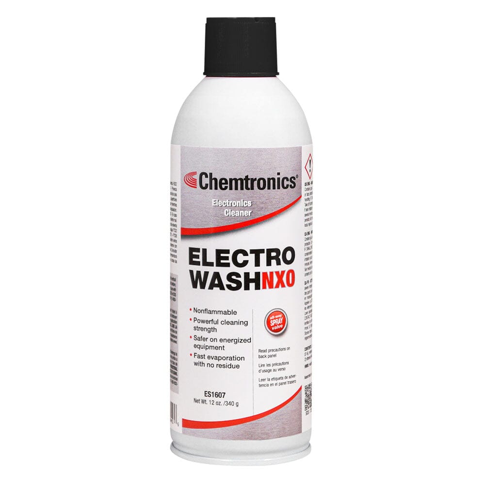 Chemtronics Electro-Wash® NXO Cleaner Degreaser, 12 oz Aerosol