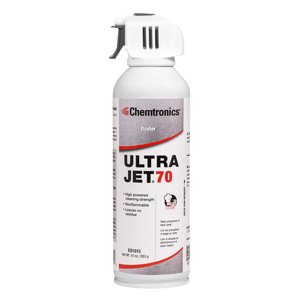 Chemtronics ES1015 Ultrajet 70 Air Duster, 10 oz.