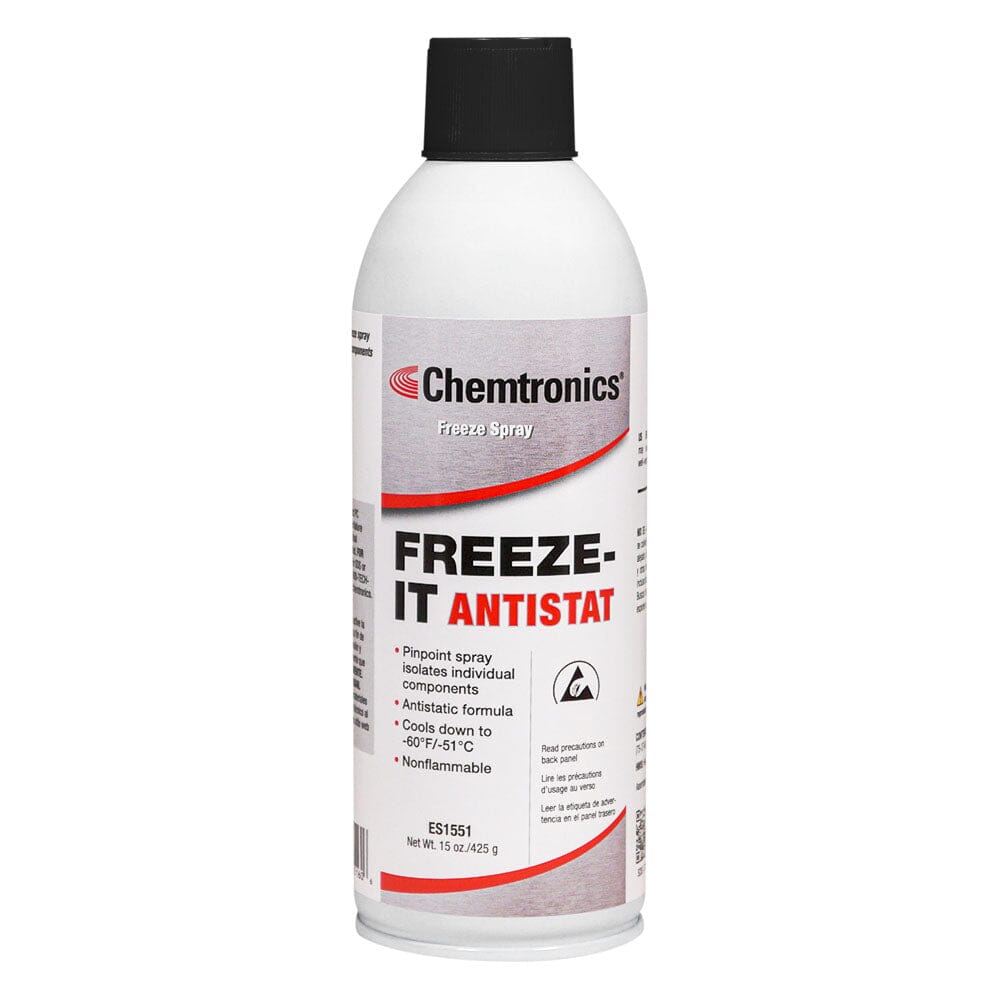 Chemtronics Freeze-It Antistatic Freeze Spray, 15 oz