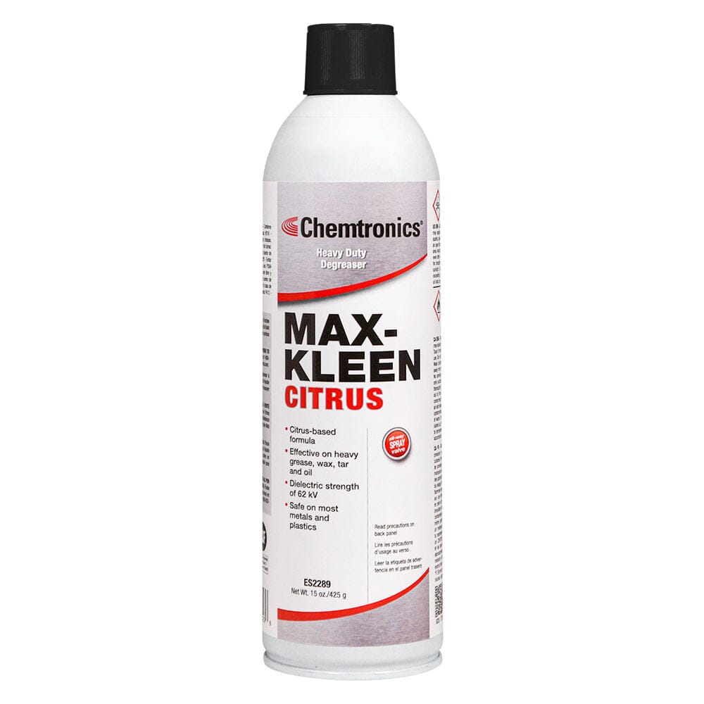 Chemtronics Max-Kleen™ Citrus Heavy-Duty Degreaser, 15 oz Aerosol