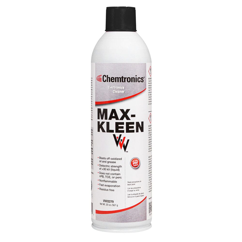Chemtronics Max-Kleen™ Tri-V™ Electronics Cleaner, 20 oz Aerosol