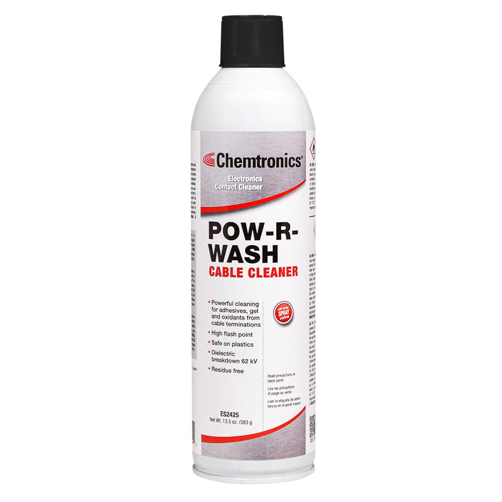 Chemtronics Pow-R-Wash™ Cable Cleaner, 13.5 oz Aerosol