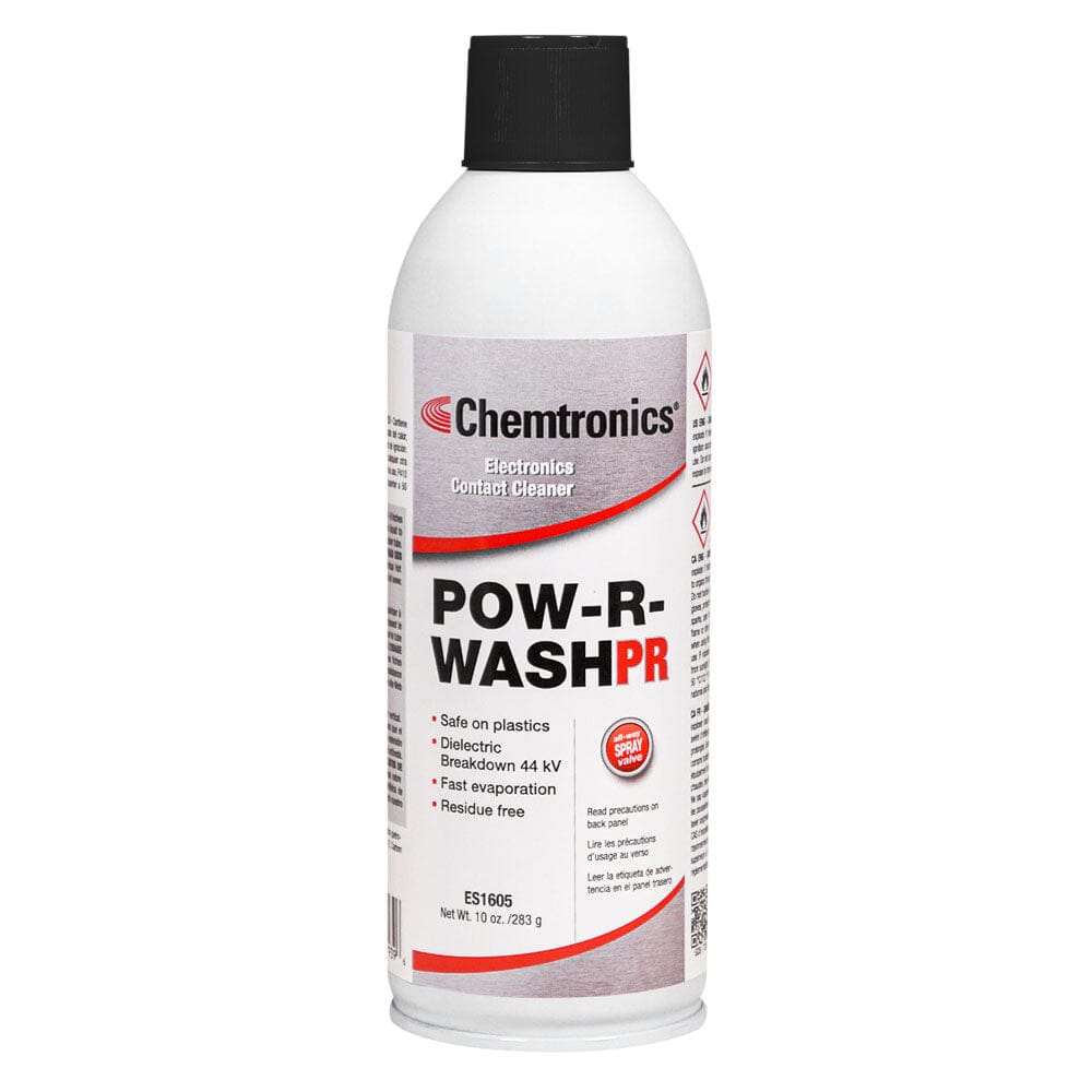 Chemtronics Pow-R-Wash™ PR Electronics Contact Cleaner, 10 oz Aerosol