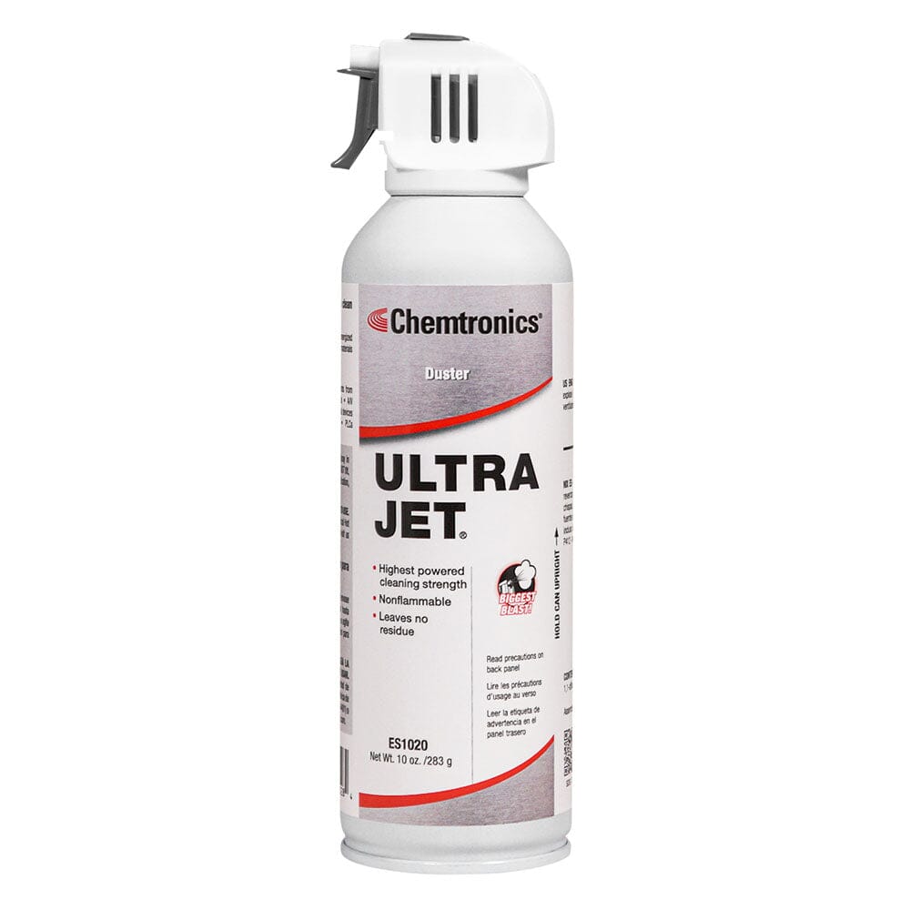 Chemtronics Ultrajet® Compressed Gas Duster, 10 oz