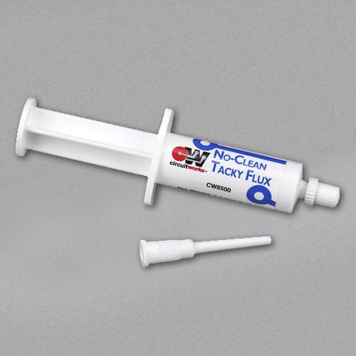 CircuitWorks® CW8500 No-Clean Tacky Flux 0.12 oz. Syringe