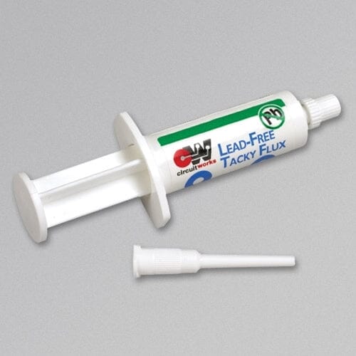 CircuitWorks® CW8700 Lead-Free Tacky Flux 0.12 oz. Syringe