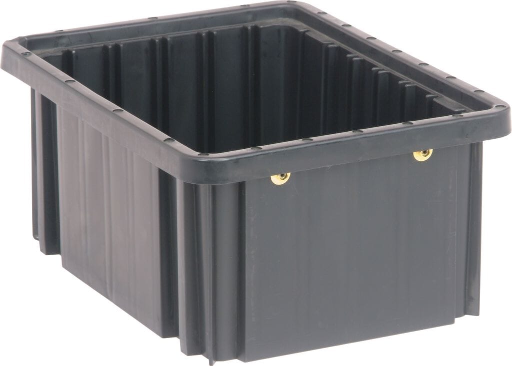 Conductive Dividable Grid Container DG91050CO, 10-7/8"L x 8-1/4"W x 5"H