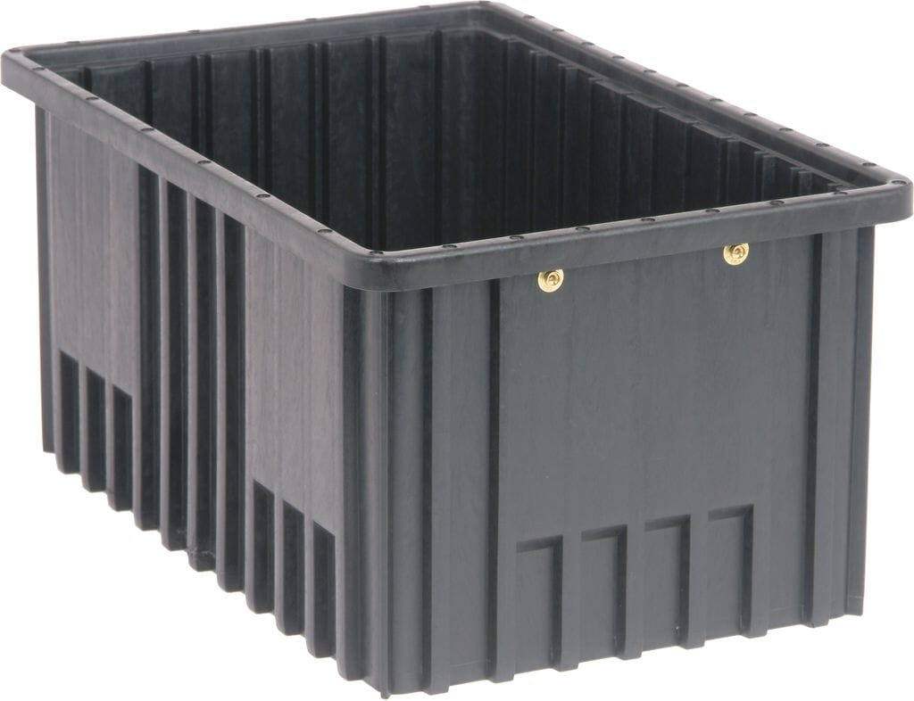 Conductive Dividable Grid Container DG92080CO, 16-1/2"L x 10-7/8"W x 8"H