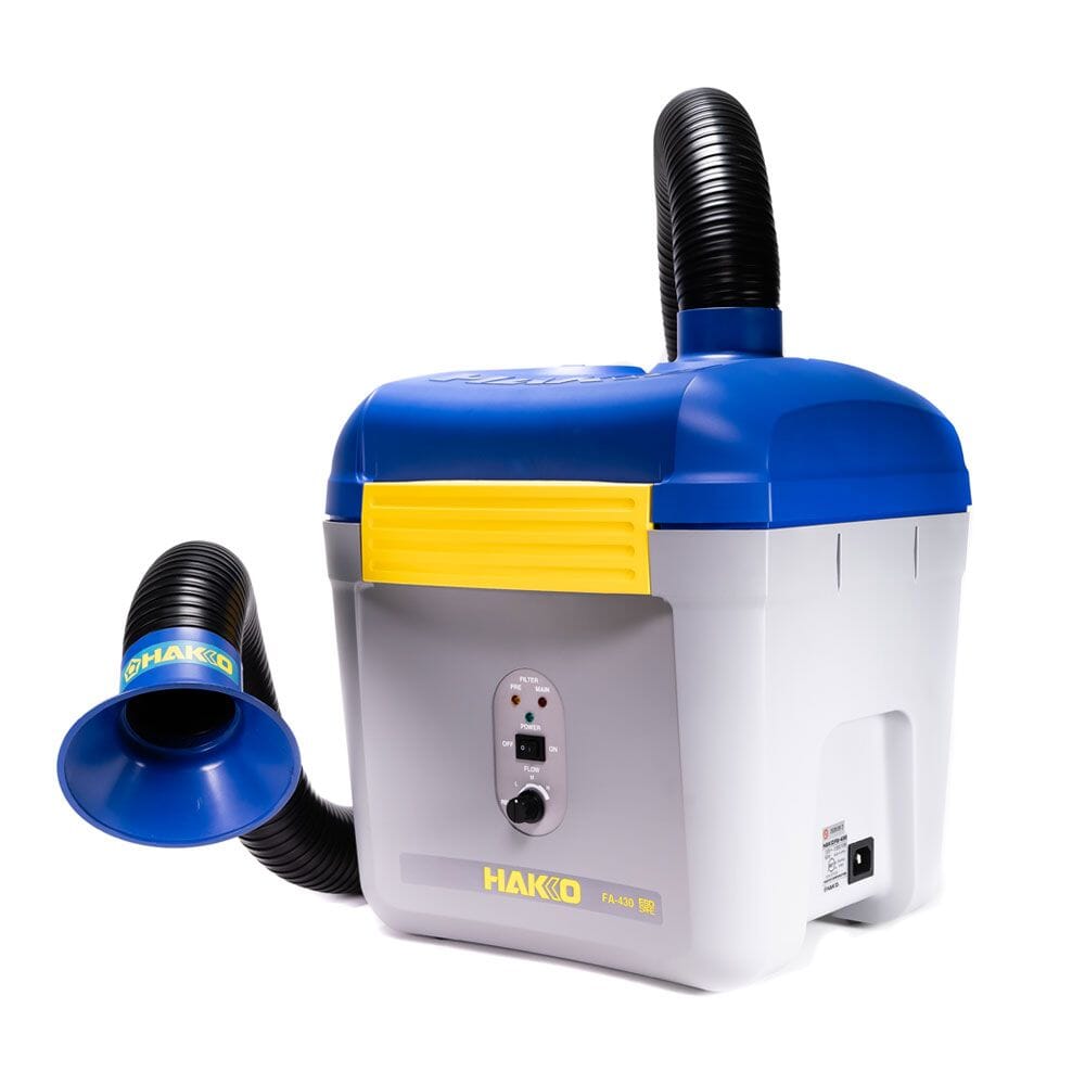 Hakko FA430-KIT2 Fume Extraction System, with Duct & Round