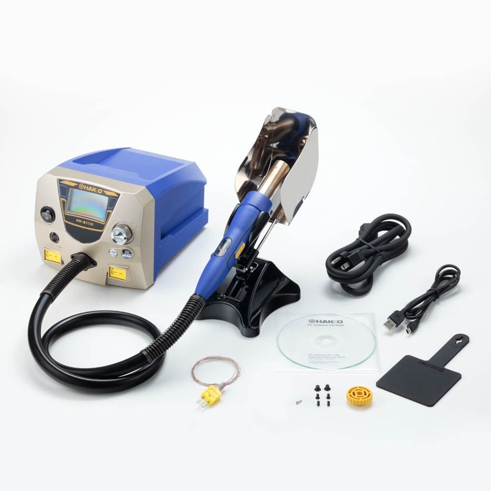 Hakko FR-811 SMD Hot Air Rework Station with Vacuum Pickup, FR811-04