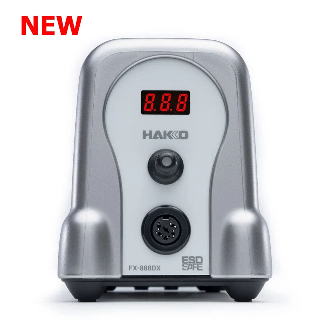 FX888DX-31BY | Stazione di saldatura Hakko FX-888DX T18, Saldatura Digale, 100 W, 26 V | RS FX888DX-31BY | Stazione di saldatura Hakko FX-888DX T18, Saldatura Digale, 100 W, 26 V | RS