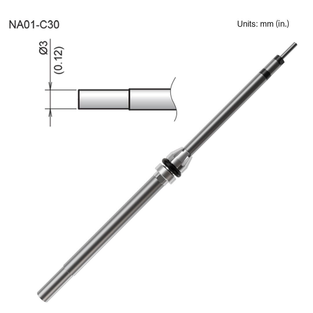 Hakko NA01-C30 3.0mm Nozzle for FR-850/FR-8501