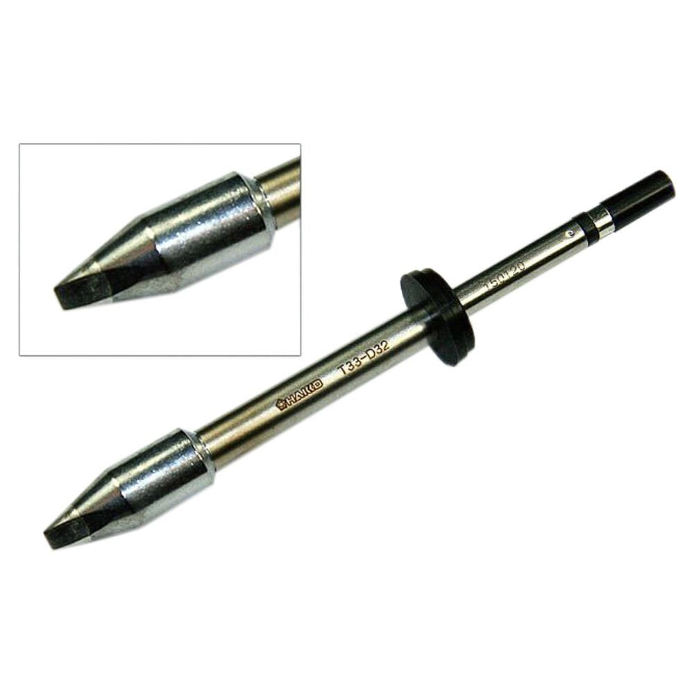 Hakko T33-D32 Tip Chisel, 3.2 x 13mm, UHD, FX-8002, FX-805