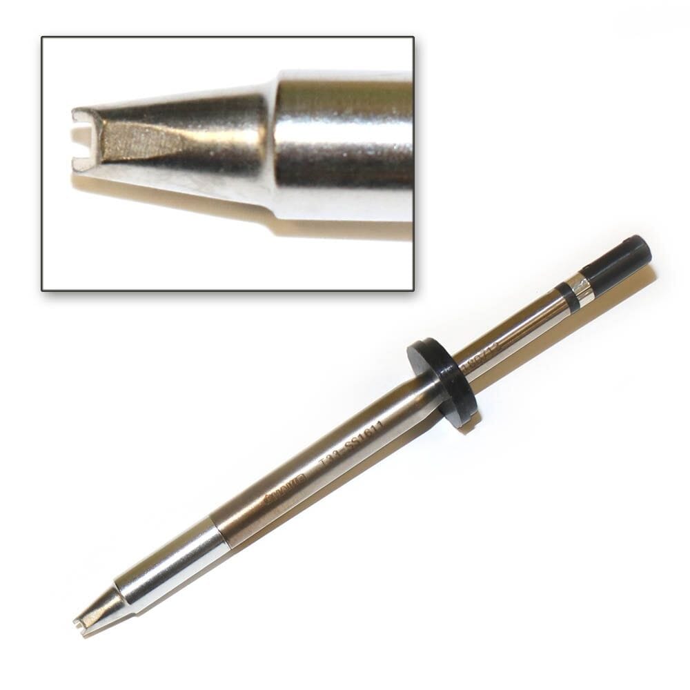 Hakko T33-SS1611 Tip Slim Groove, 1.6mm 45°, UHD, FX-8002/8003, FX-805