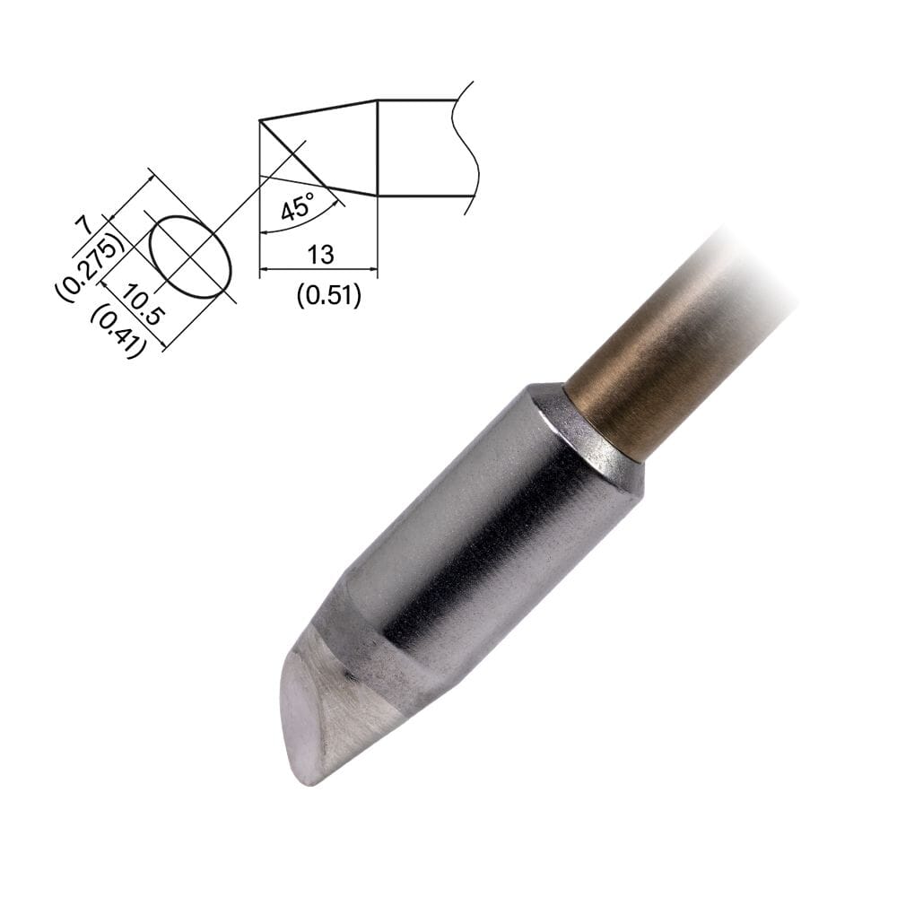 Hakko T37-BC70105 Tip Bevel, 7 x 10.5mm, UHD, FX-8004/8005, FX-805