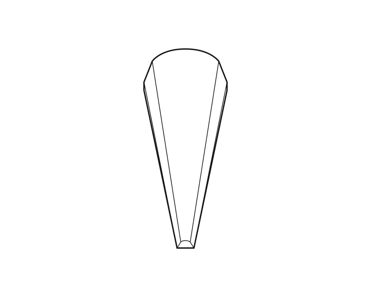 Ideal-tek Boley tweezers – Style AA – Stainless Steel – 130mm (5.1″) – Made in Italy