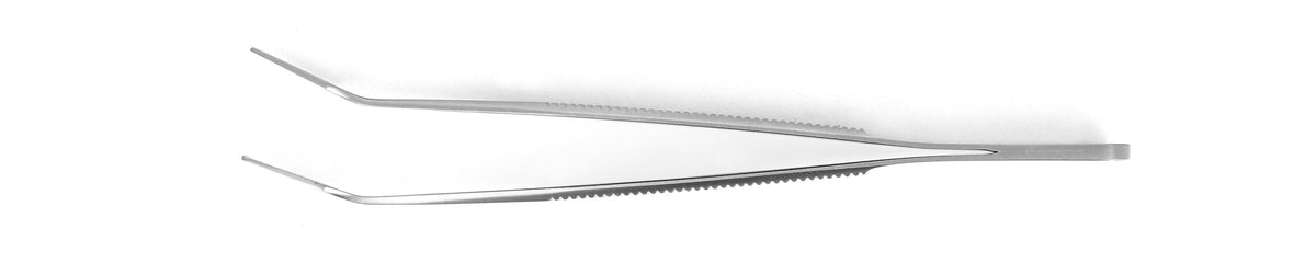 Ideal-tek High Precision Tweezers – Style 127 – Anti-Acid / Anti-Magnetic Stainless Steel – 100mm (3.9″) – Made in Poland