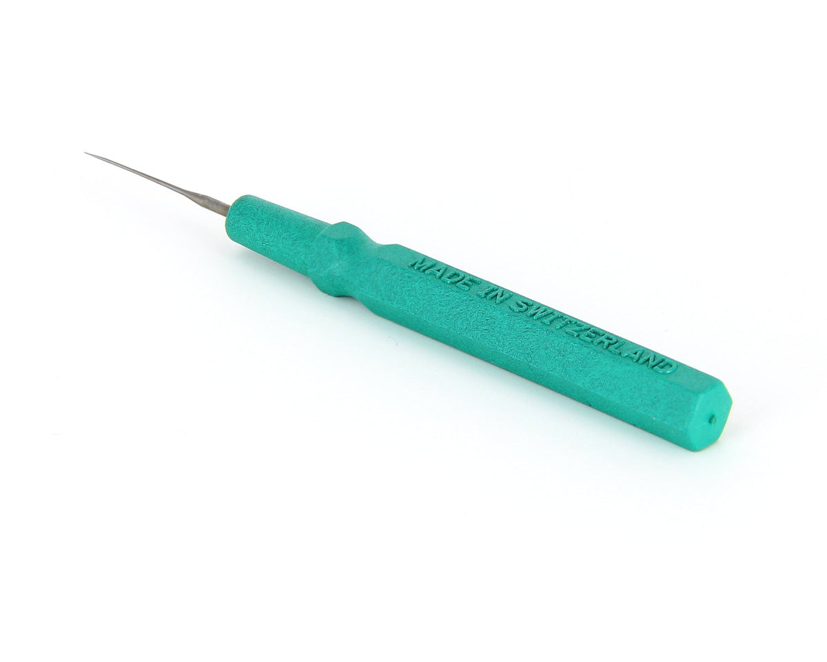 Ideal-tek Micro Spatula Tip – Medium tip 0.022″ – Green – w/Cap – ESD – Swiss Made