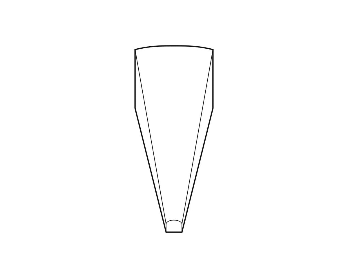 Ideal-tek Mini Tweezers Style M00D – Anti-Acid / Anti-Magnetic Stainless Steel – Straight Fine Sharp Line-Serrated Tips – 90mm (3.5") – Swiss Made