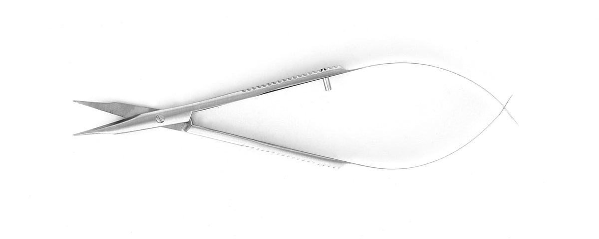 Ideal-tek Wescott Micro Scissors – Stainless Steel – Curved – OAL 110mm (4.3″) – Made in Germany