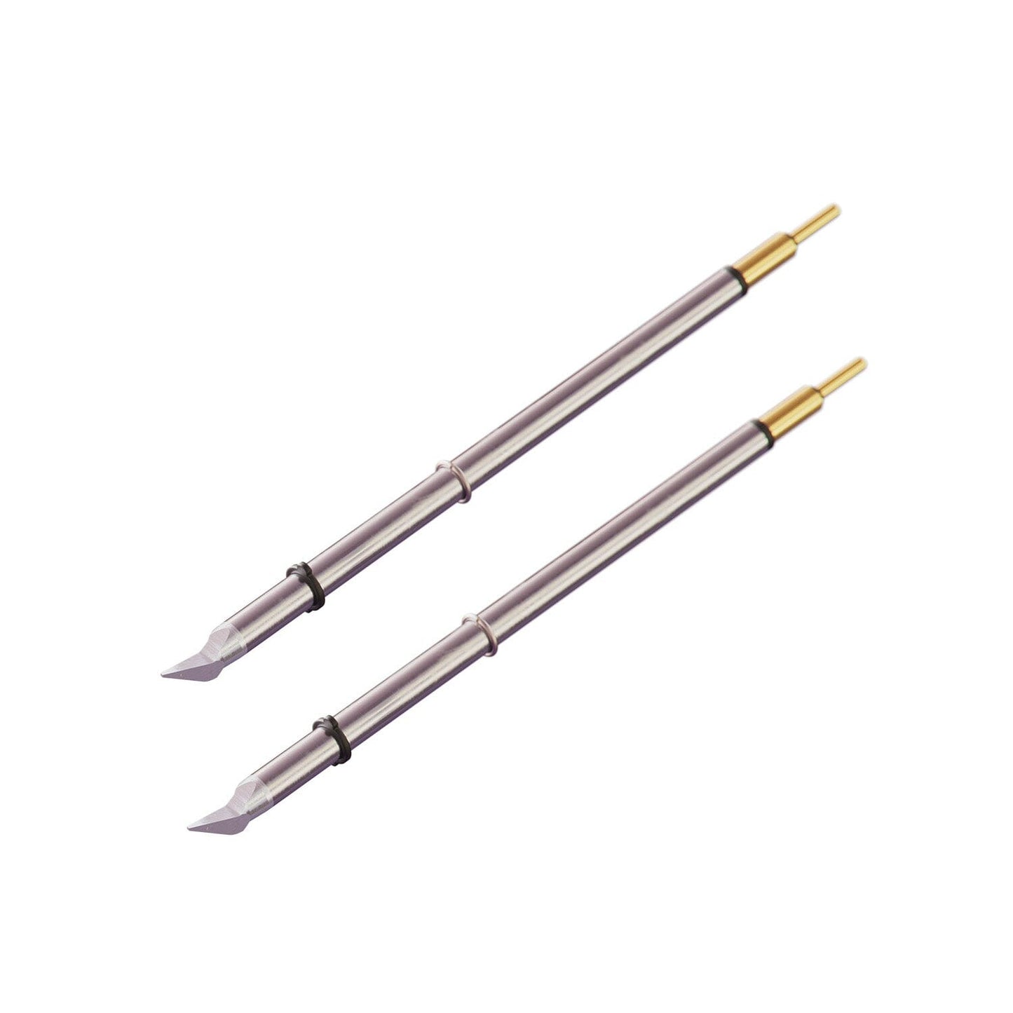 Metcal MicroFine Tweezer Solder Tip Cartridge, Conical Bent, 0.2 mm x 6.8 mm