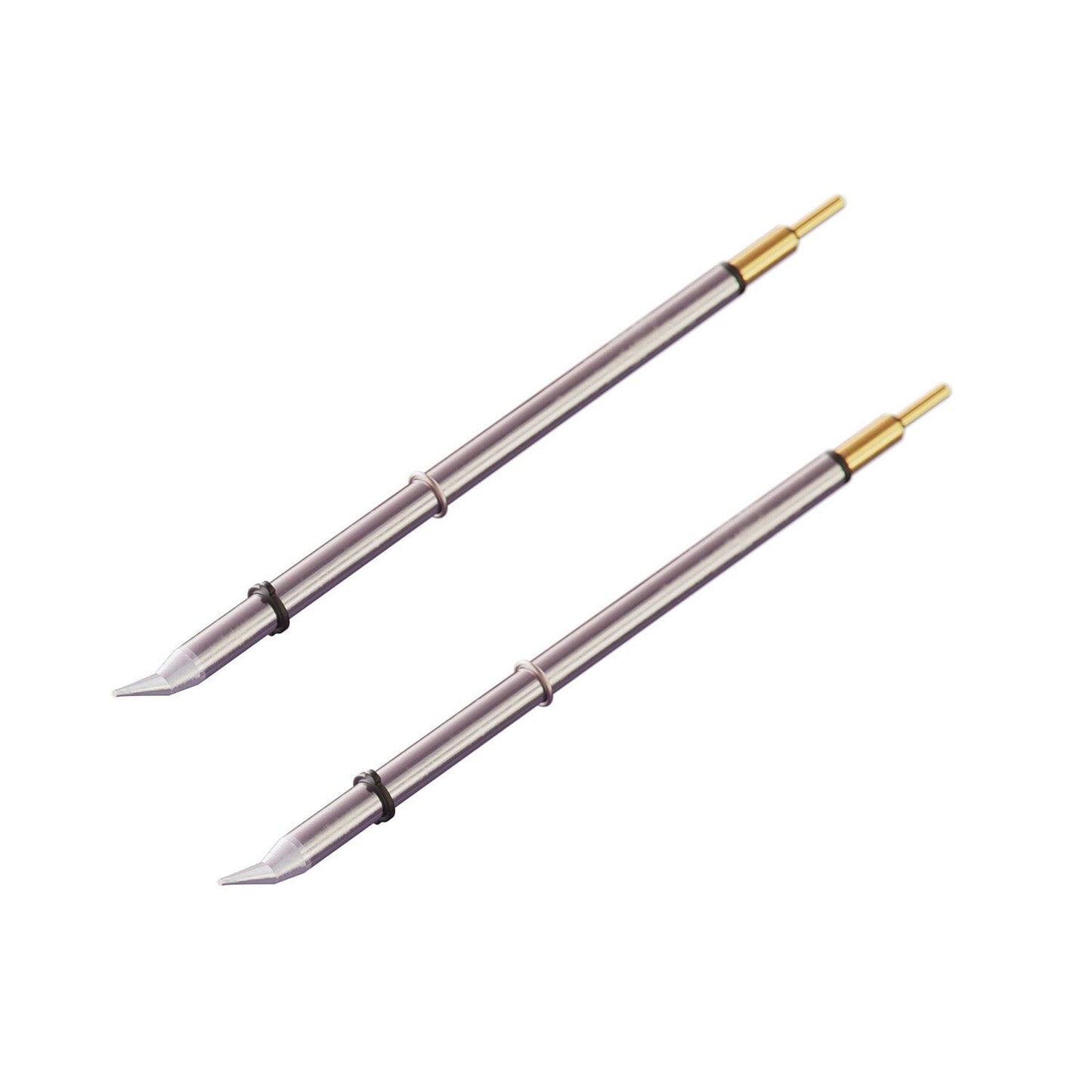 Metcal MicroFine Tweezer Solder Tip Cartridge, Conical Bent, 0.4 mm x 6.2 mm