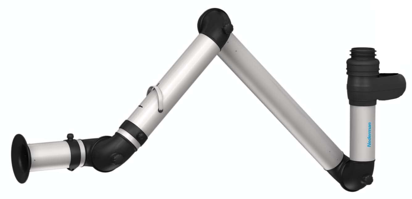 Nederman FX 50 Fume Extraction Arm ESD 44 in. Up-Low Connection