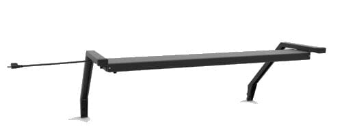 Production Basics LED Overhead Lighting with Arms, Dimmer & Tilt Features