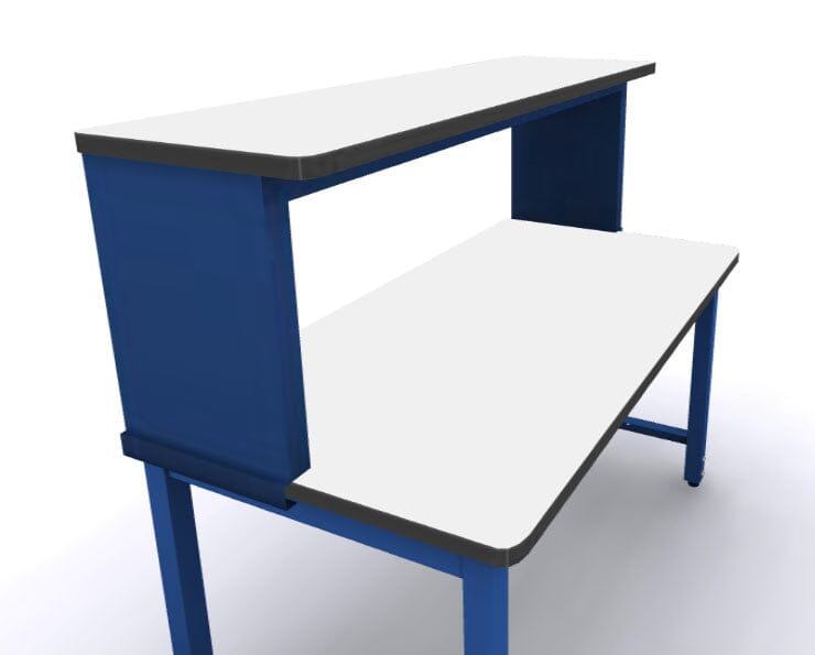 Riser Shelf with Standard Laminate for RTW Tables