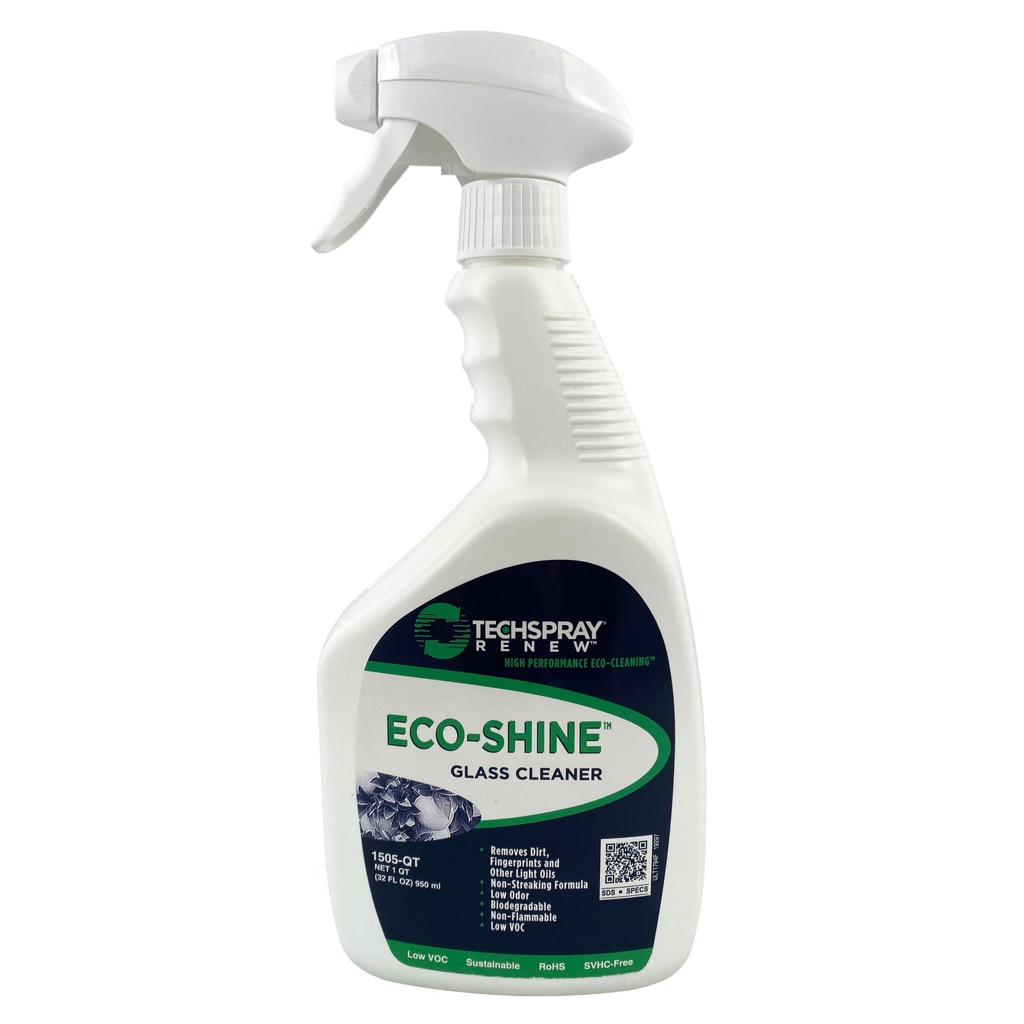 Techspray Eco-Shine Glass and Surface Cleaner 32 oz