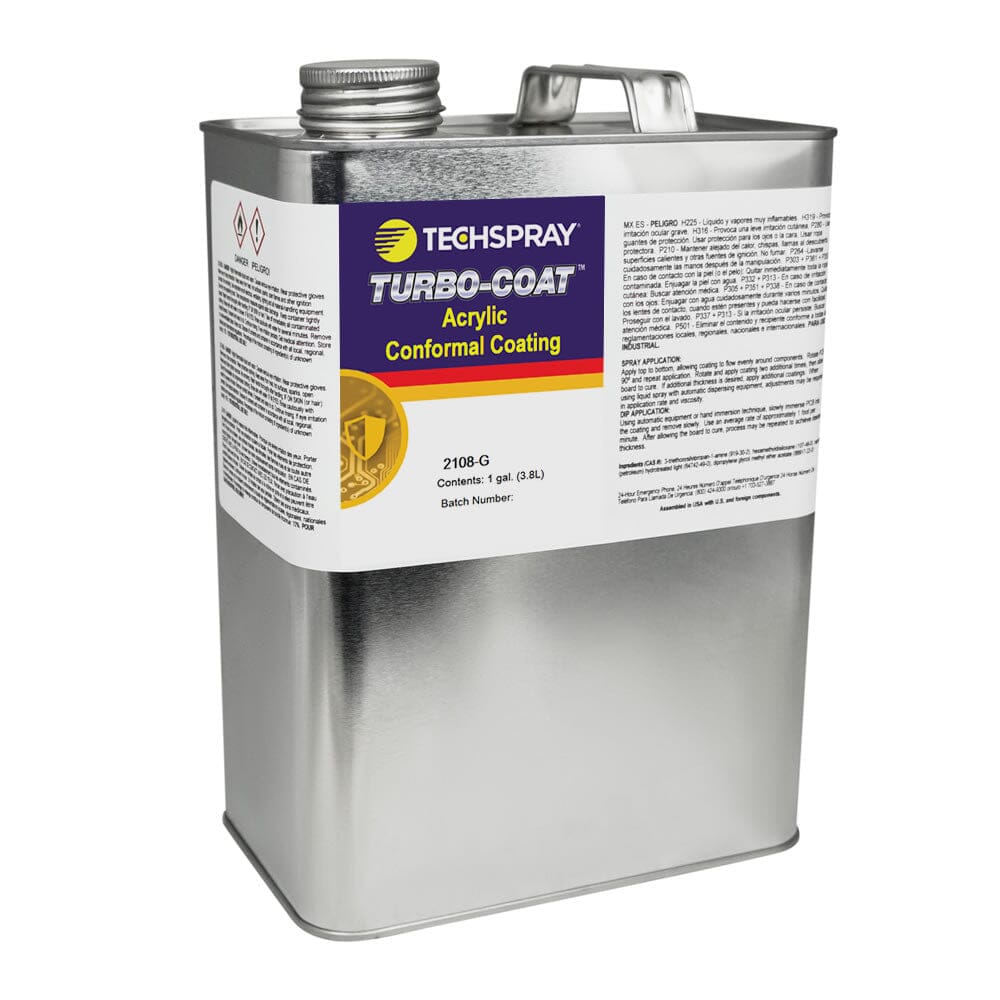 Turbo-Coat™ Acrylic Conformal Coating 2108-G, 1 Gallon Liquid