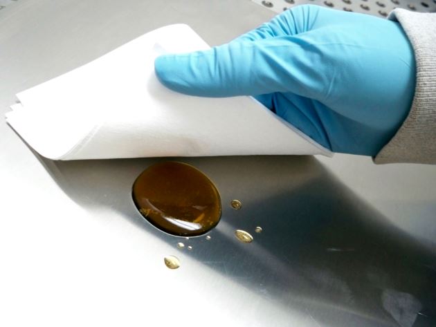 ACL Staticide® LF50B Heavy Duty Low Lint Wipes Blue, 12" x 13", 50 Count