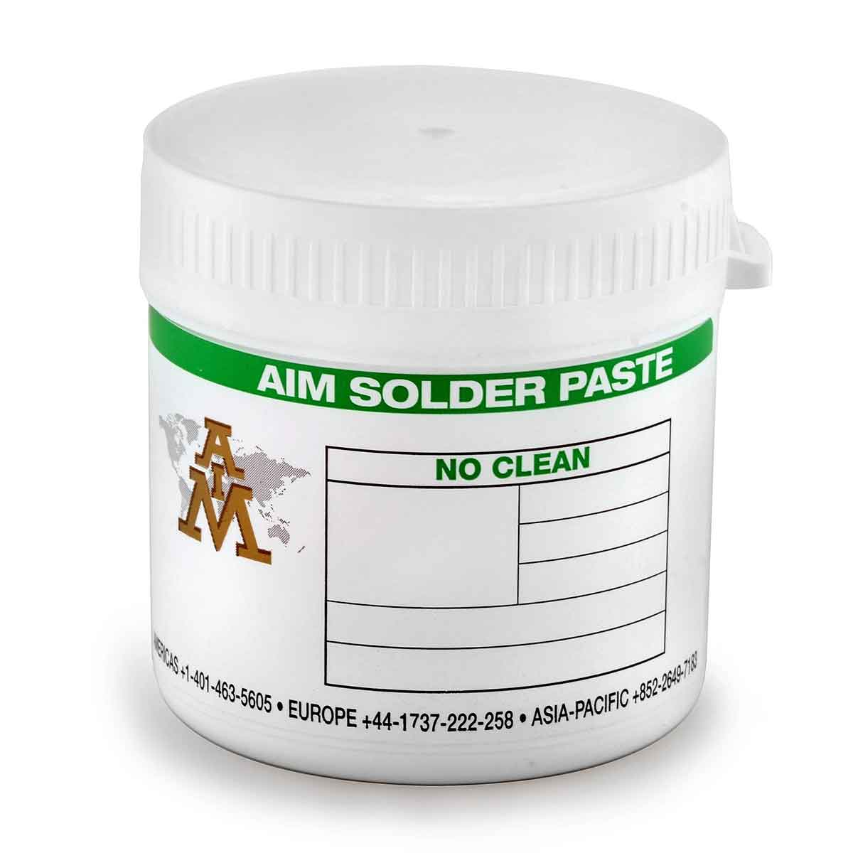 AIM M8 SN63/PB37 T4 No Clean Solder Paste , 500 Gram Jar