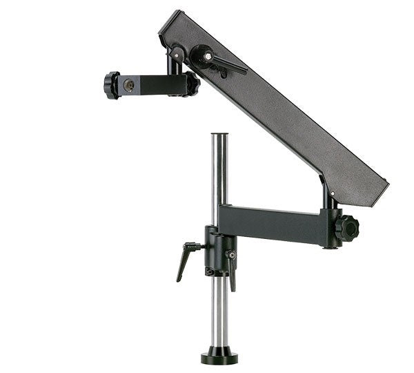 Articulating Arm Assembly for Microscopes (5/8" hole only) with Table Clamp and 15" Tall Riser