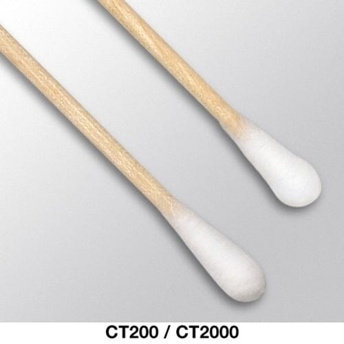 Chemtronics CT2000 Cottontip Swab Double Head 6.0", 1000 Count Bag