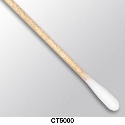 Chemtronics CT5000 Cottontip Swab Low Lint, Single Head 6.0", 1000 Count