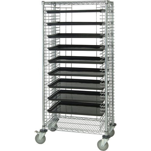 Conductive Modular Tray Cart TC-39CO, 18" x 30" x 69", 39 Tray Capacity