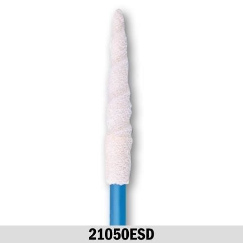 Coventry™ 21050ESD Static Control Swabs, 0.14" Wrapped Foam Head, 2.8" Handle, 500 Count
