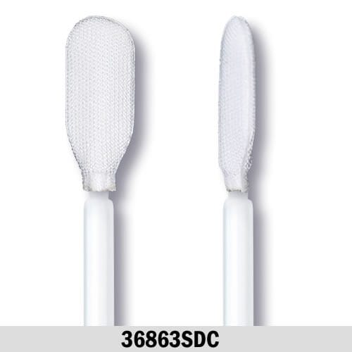 Coventry™ 36863SDC Static Control Swabs, 0.26" Woven Microfiber Head, 6.5" Handle, 500 Count