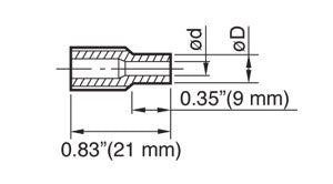 Delvo DLS2125 Sleeve for DLS2000 Vacuum Pickup