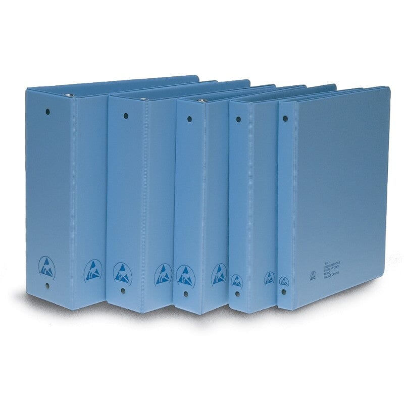Desco 07405 Static Dissipative ESD Binder, 1/2"