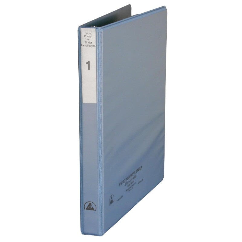 Desco 07433 Static Dissipative ESD Binder w/ Clear Pocket, 2"