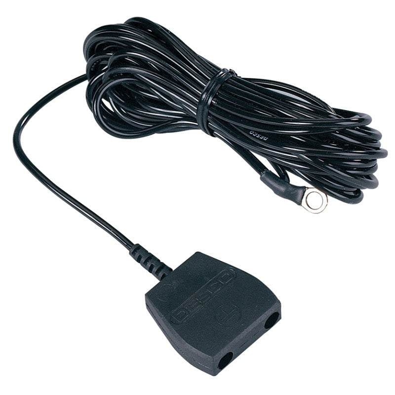 Desco 09821 Common Point Ground Cord for Workmat, 10 MM Socket, W/Resistor, 10' Cord