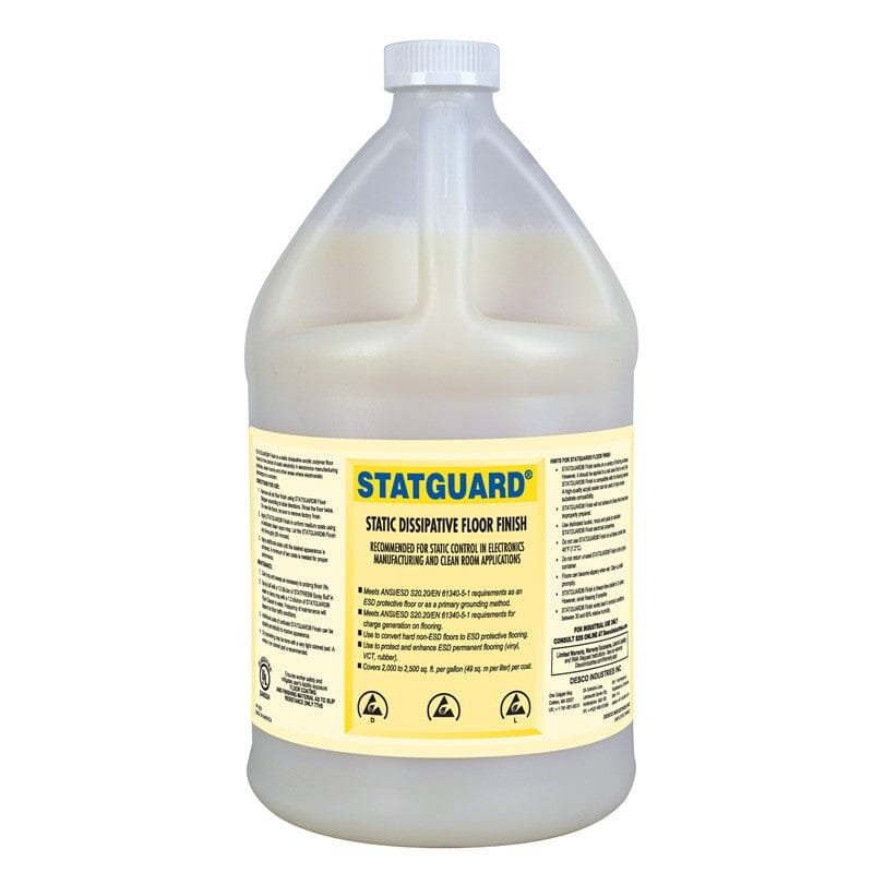 Desco 10513 Statguard® Dissipative Floor Finish, 1 Gal