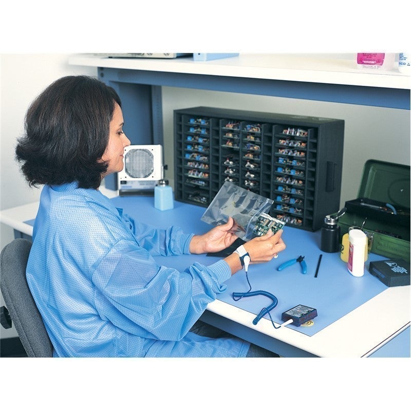 Desco 13651 Statshield® Metal-In Bag, Zip, 7" x 15", 100 EA/PK