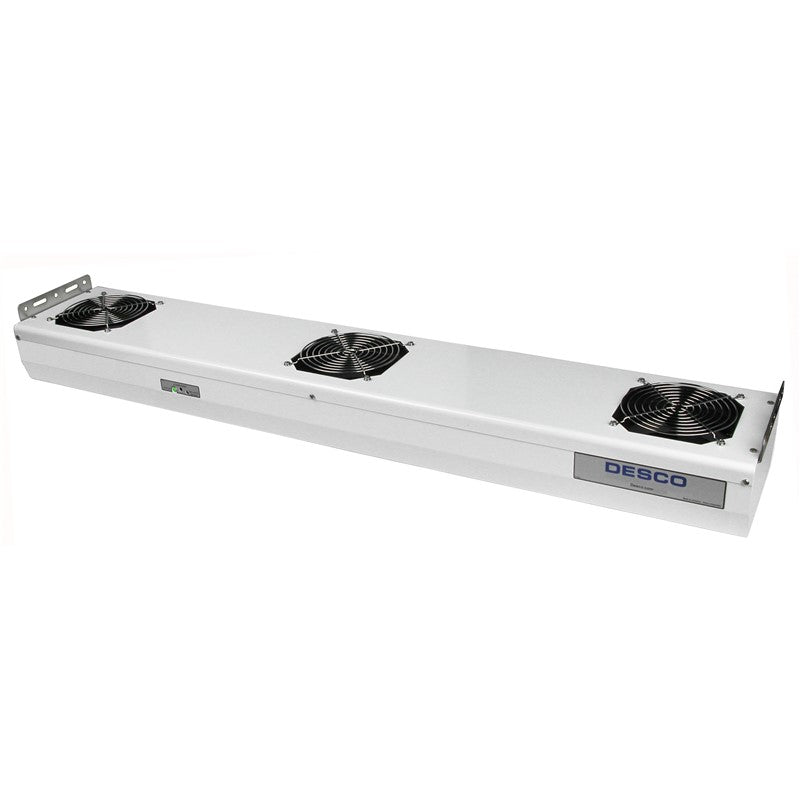 Desco 60473 Chargebuster® Overhead Ionizer, 3-Fan, 120VAC, US Plug